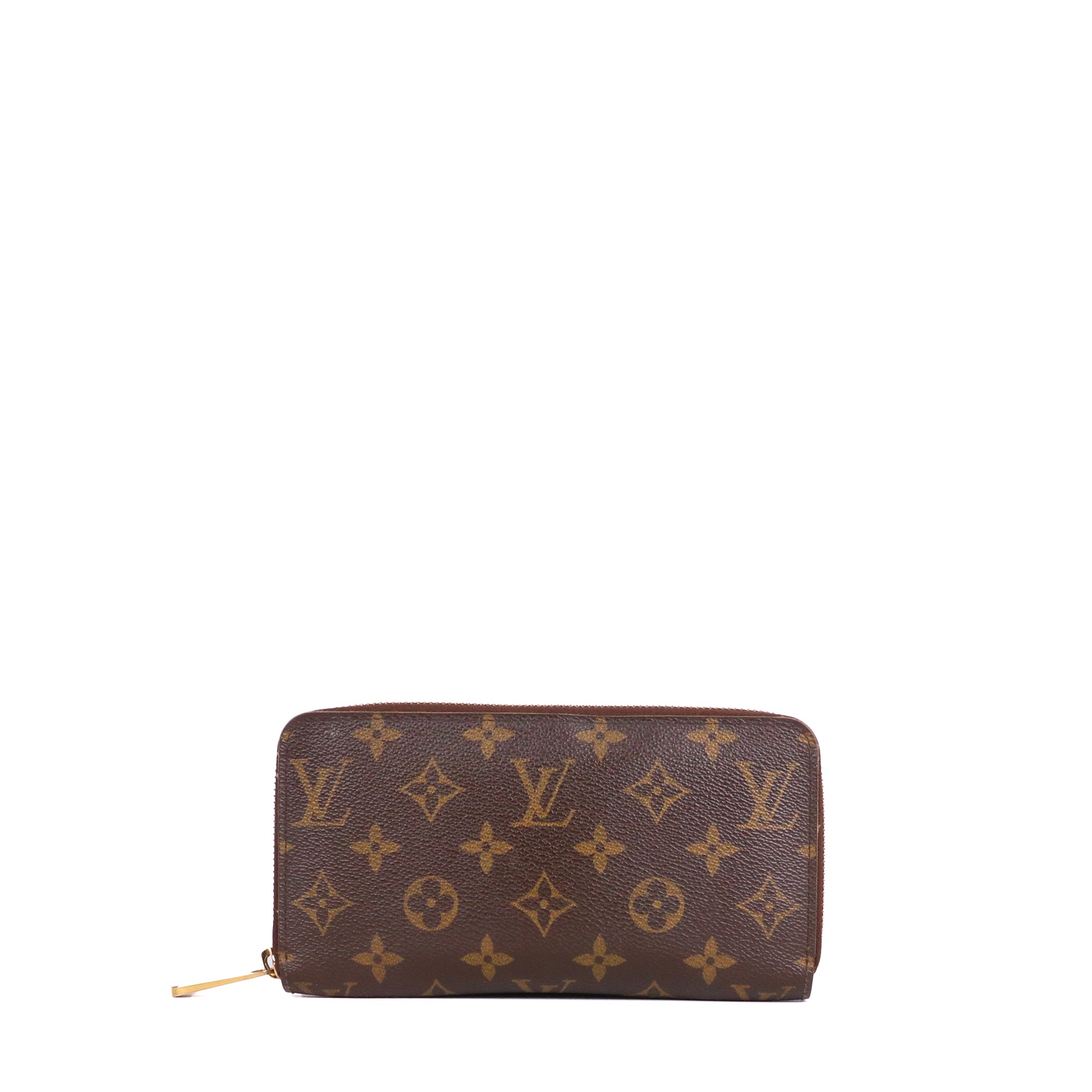 LOUIS VUITTON - Portefeuille Zippy Louis Vuitton en toile monogrammée
