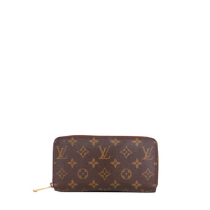 LOUIS VUITTON - Portefeuille Zippy Louis Vuitton en toile monogrammée