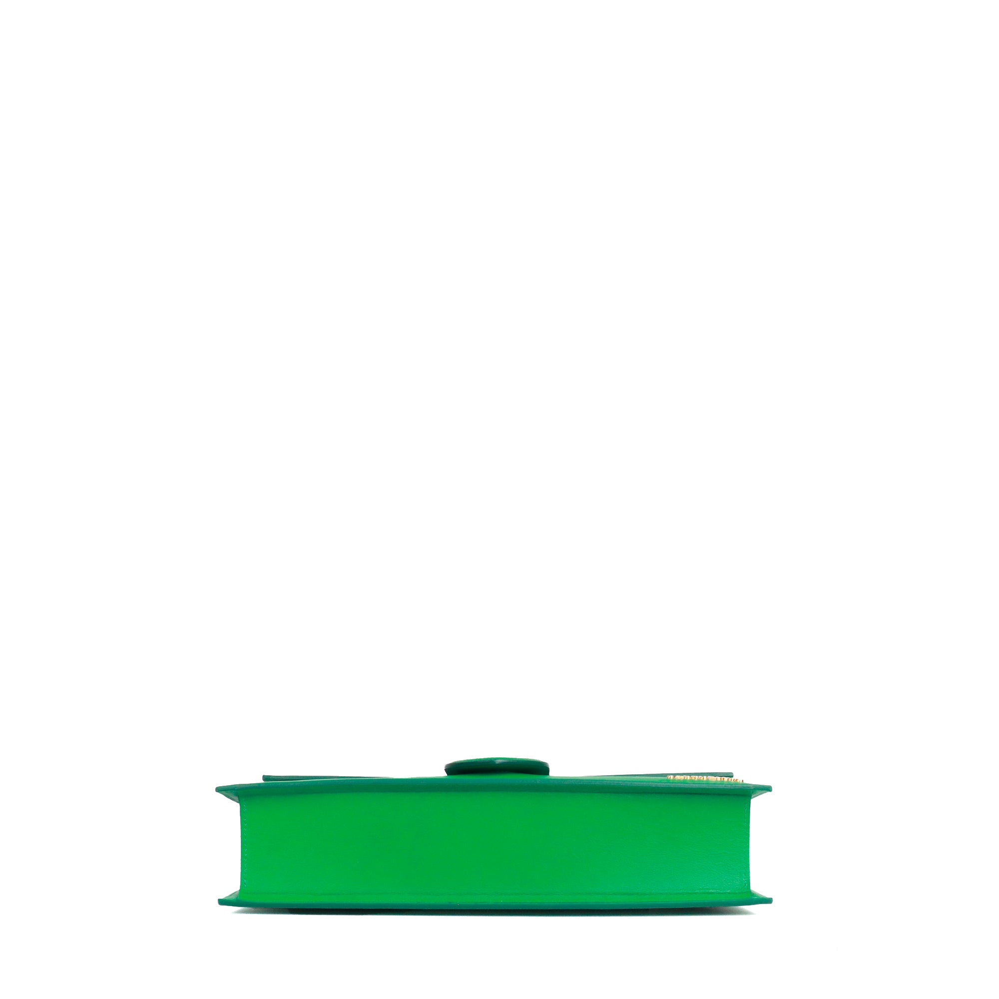 JACQUEMUS - Sac à bandoulière Le Bambinou Jacquemus en cuir vert