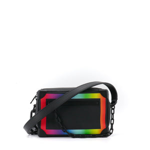 LOUIS VUITTON - Louis Vuitton Soft Trunk Shoulder Bags in Taiga Rainbow Leather