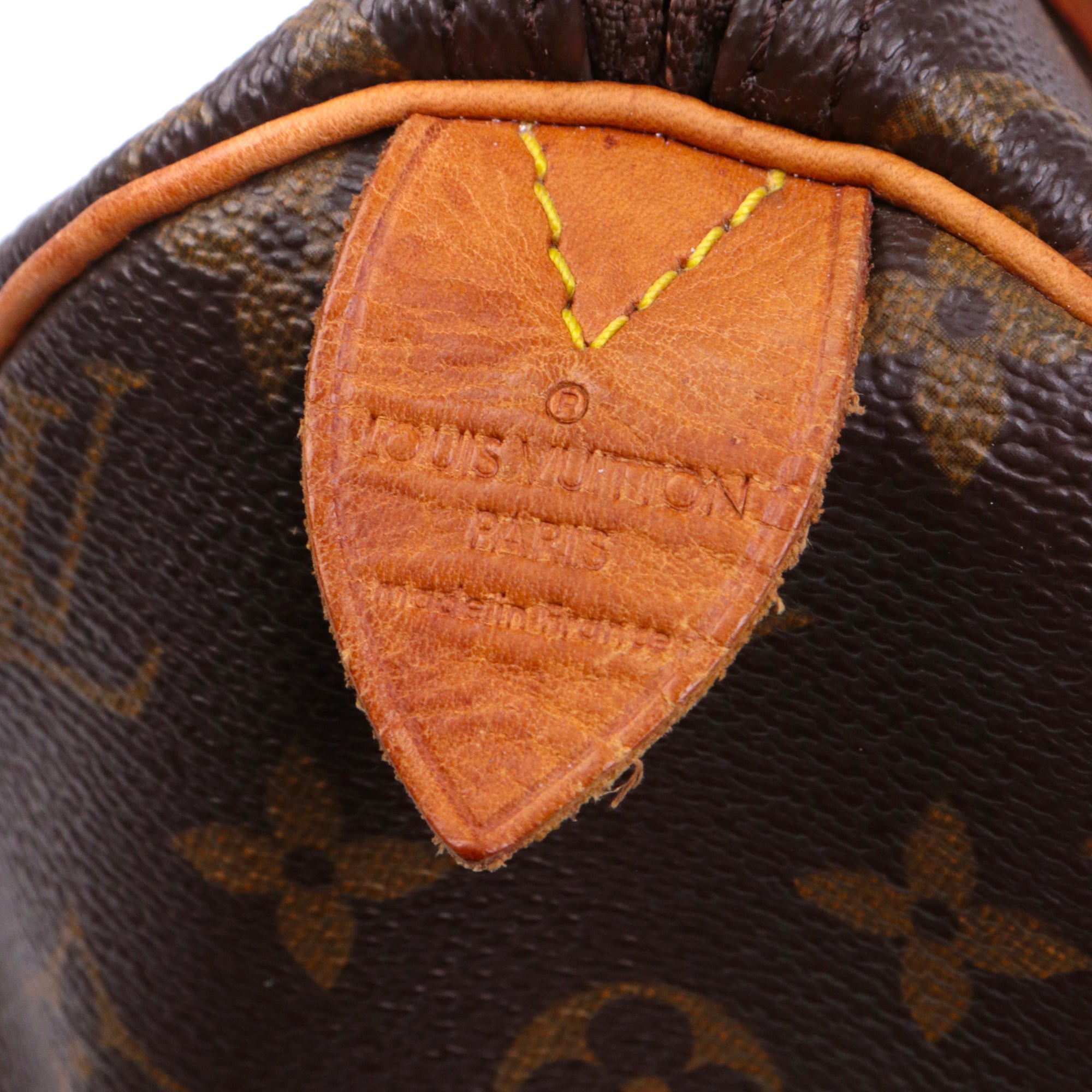 LOUIS VUITTON - Louis Vuitton Speedy 35 shoulder bag in Damier Ébène canvas
