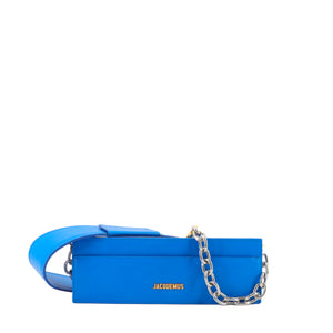 JACQUEMUS - Sac à épaule Ciuciu Jacquemus en cuir bleu
