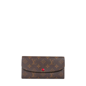 LOUIS VUITTON - Louis Vuitton Émilie wallet in monogram canvas 