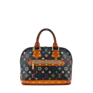 LOUIS VUITTON - Sac à main Alma PM Louis Vuitton x Murakami en toile monogrammée multicolore vintage