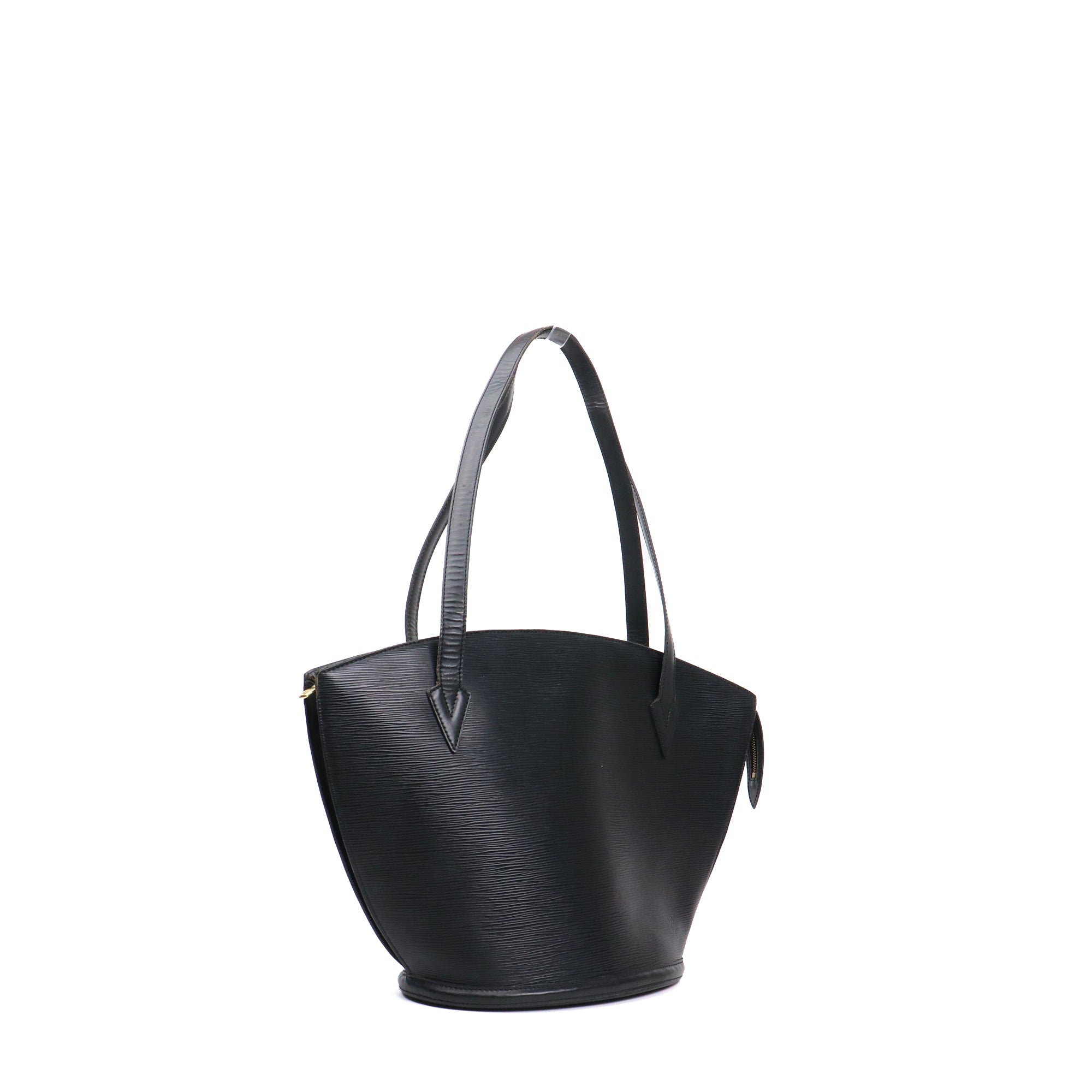 LOUIS VUITTON - Saint Jacques handbag in black epi leather