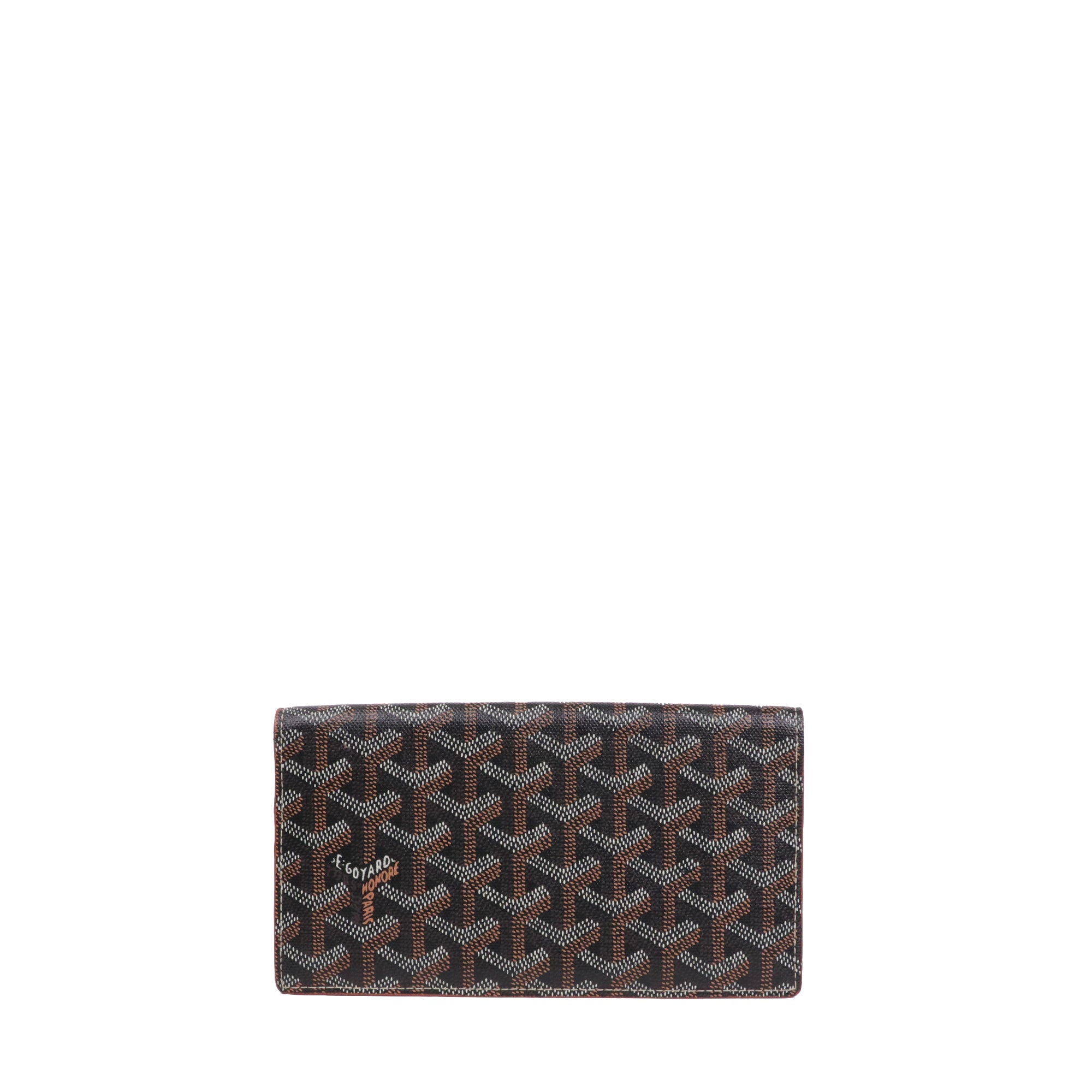 GOYARD - Portefeuille Richelieu Goyard en toile enduite monogrammée