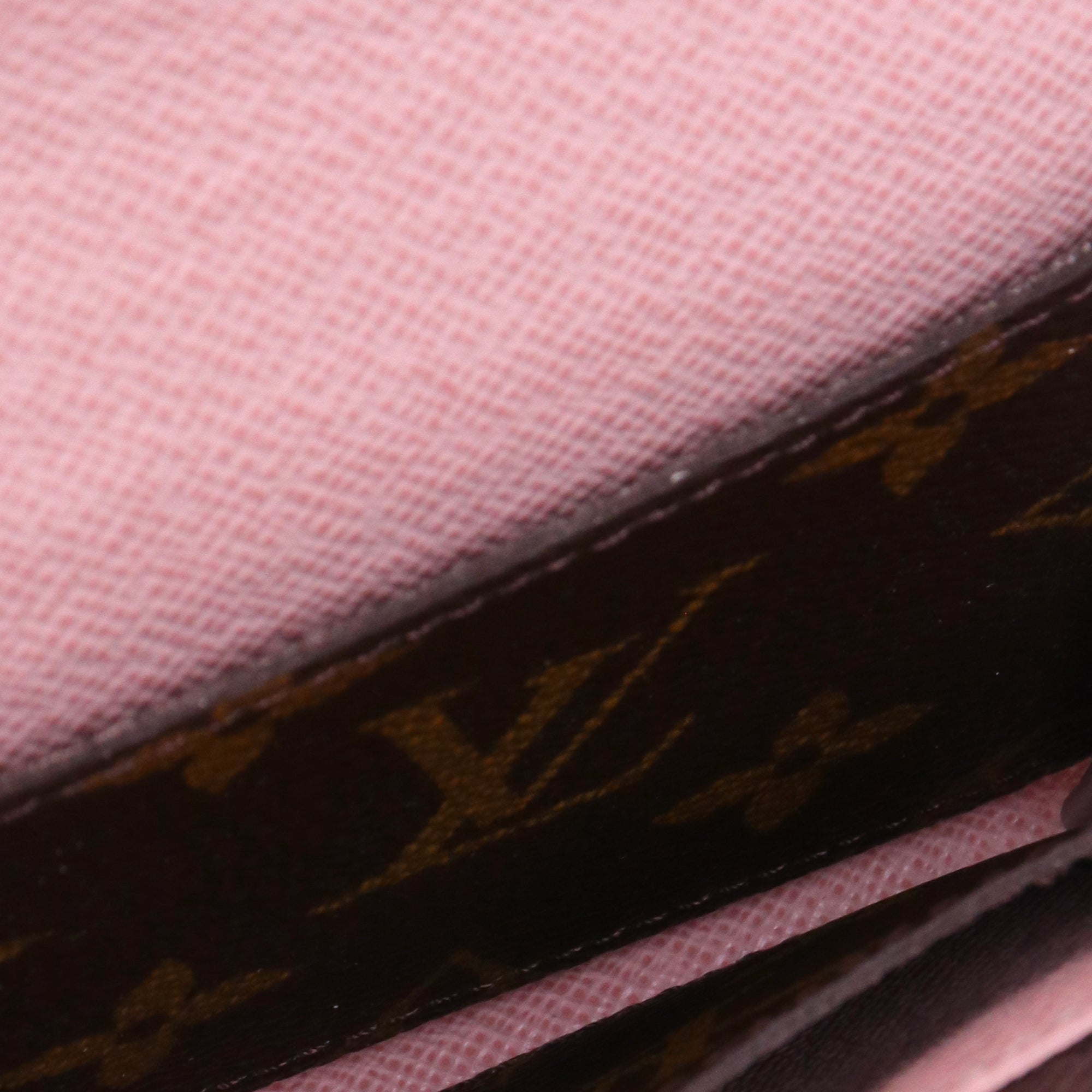LOUIS VUITTON - Portefeuille Émilie Louis Vuitton en toile monogrammée
