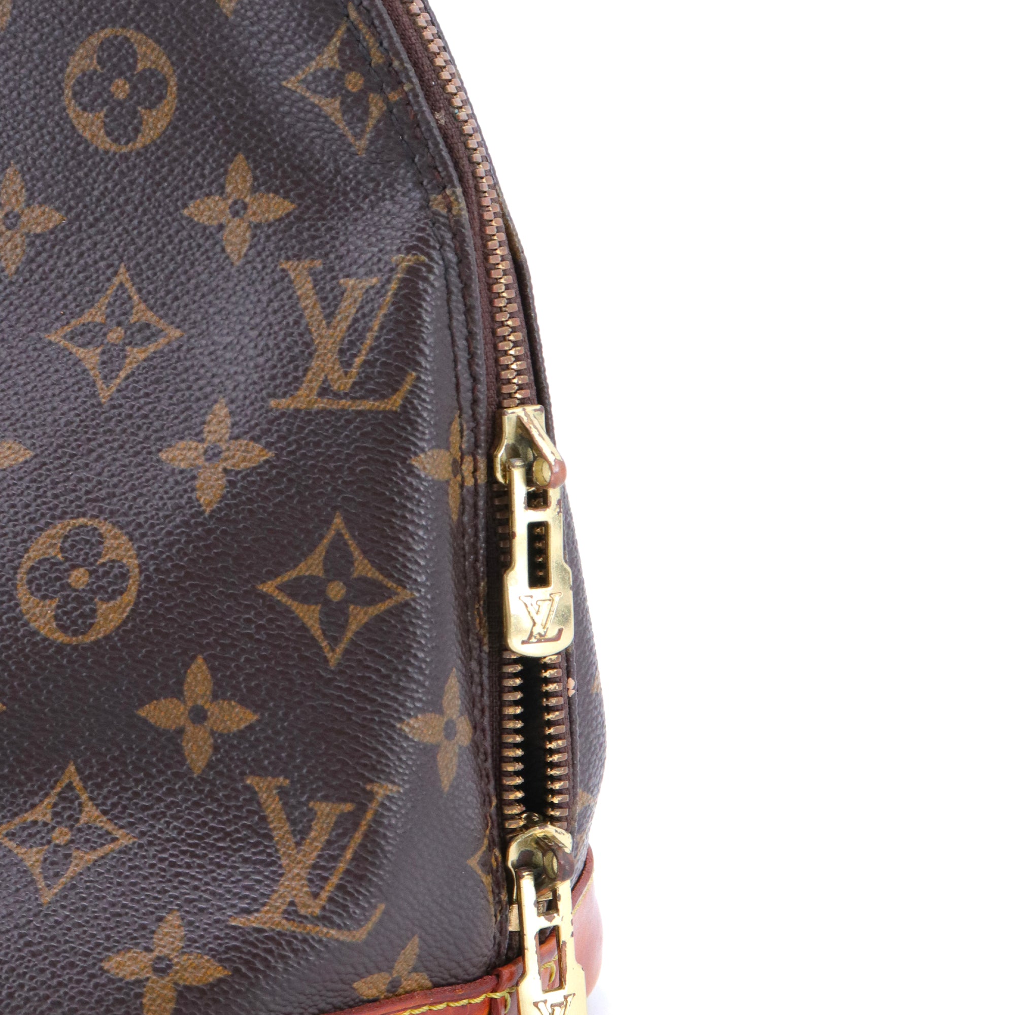 LOUIS VUITTON - Sac à main Alma PM Louis Vuitton en toile monogrammée vintage