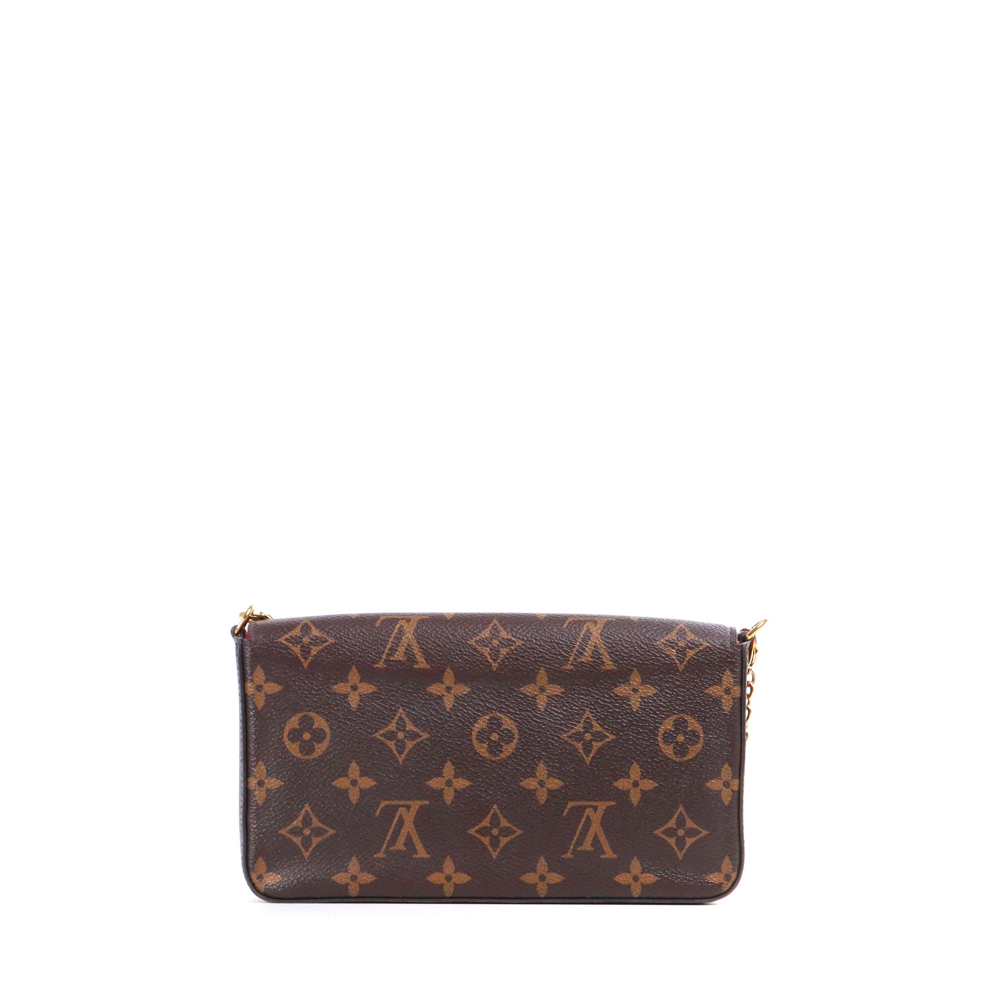 LOUIS VUITTON - Pochette Felicie Louis Vuitton en toile monogramme