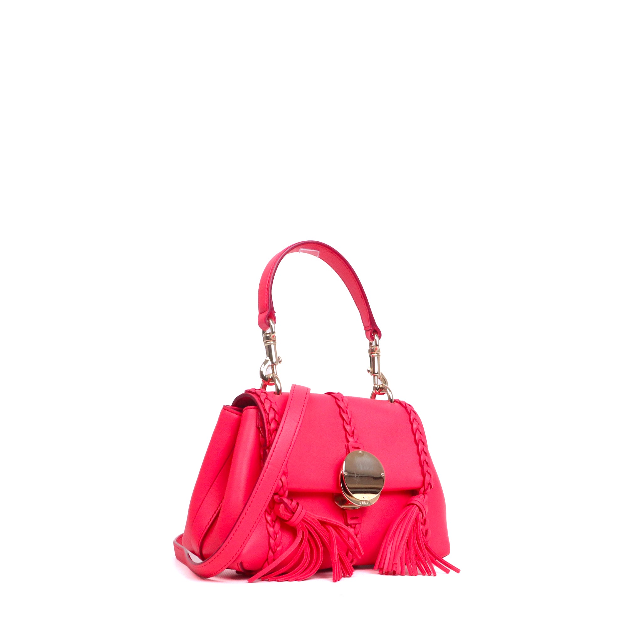 CHLOÉ - Darry shoulder bag in black grained leather
