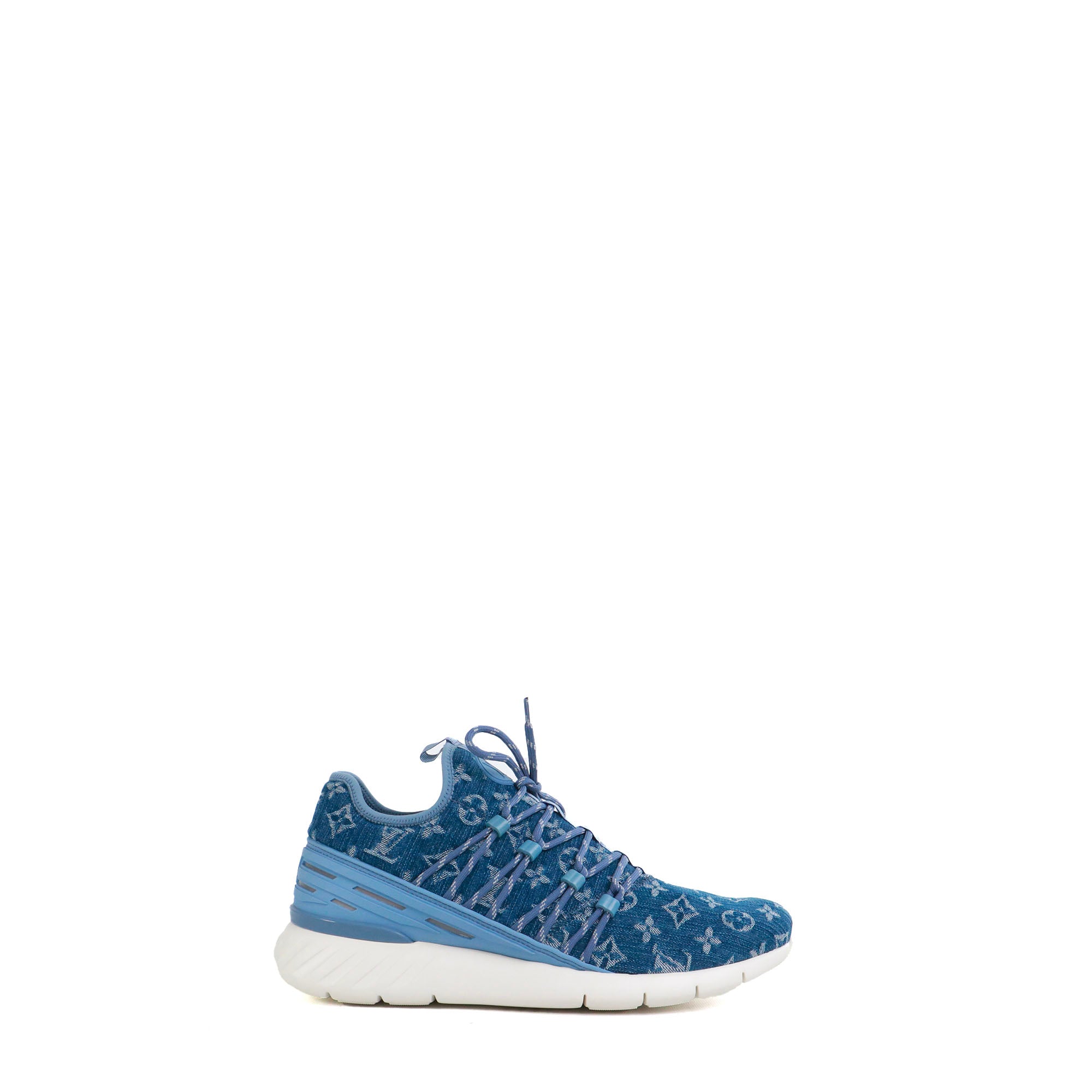 LOUIS VUITTON - Louis Vuitton Fastlane denim sneakers (T43)