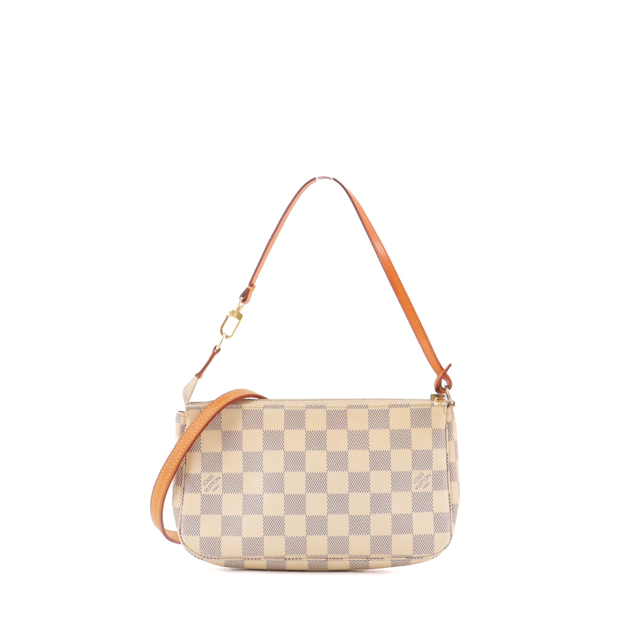 LOUIS VUITTON - Louis Vuitton Accessory Pouch in Damier Azur Canvas