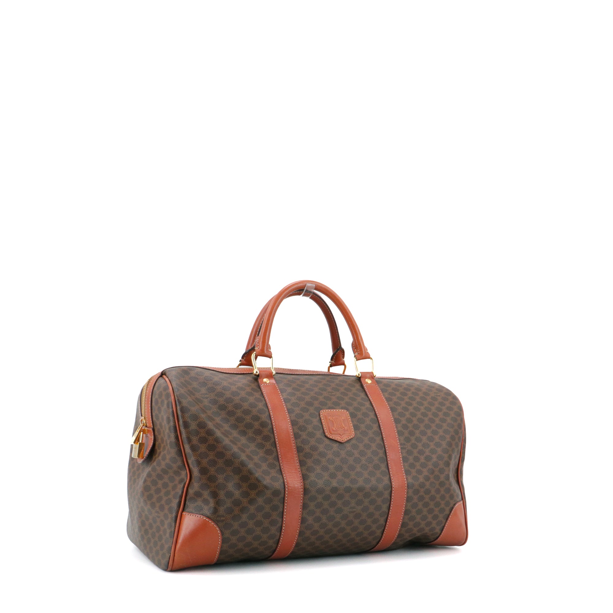 Celine - Sac de voyage Celine en toile monogrammée vintage