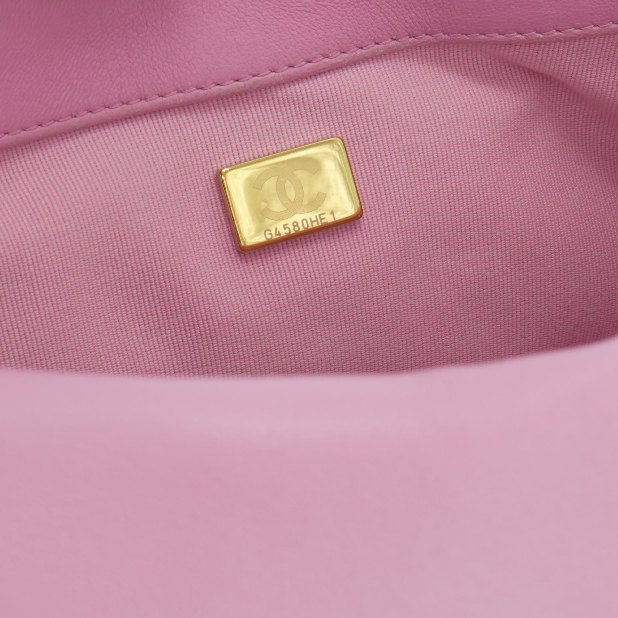 CHANEL - Limited Edition Chanel Pink Leather Shoulder Bag