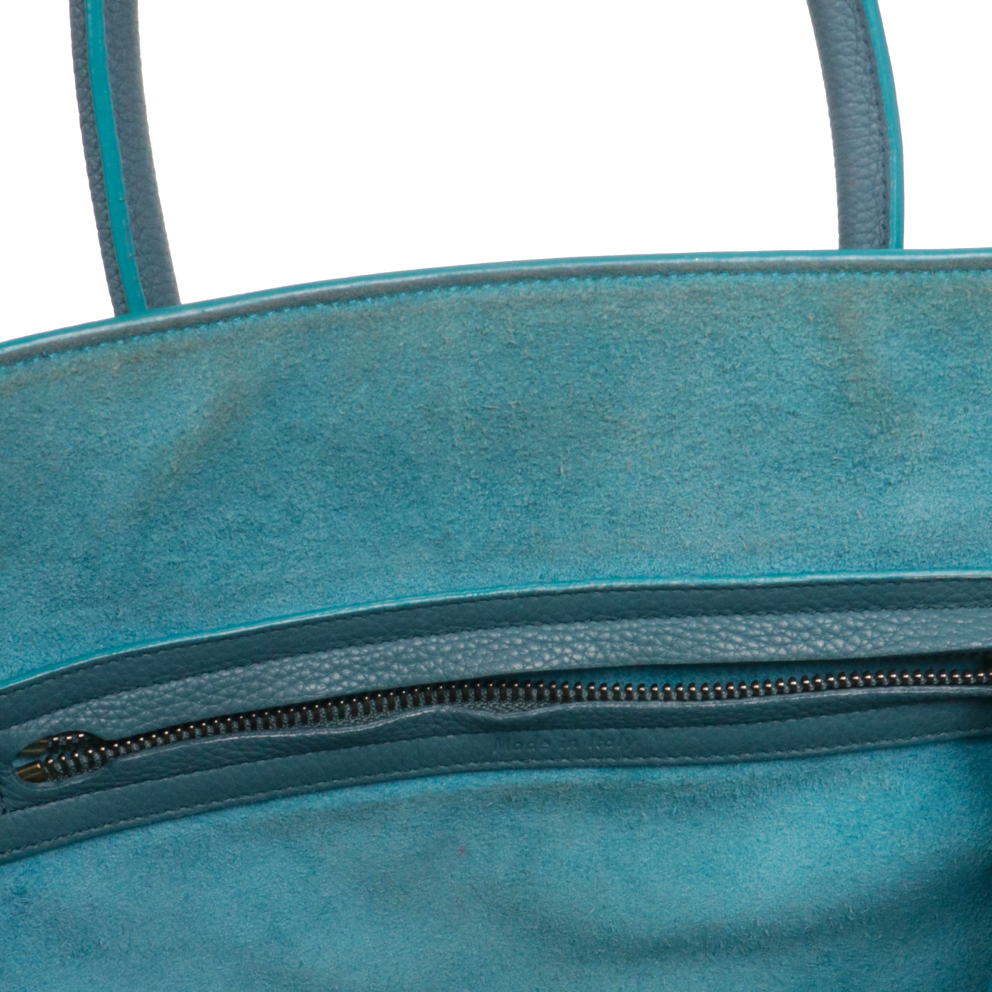 CELINE - Two-tone Luggage handbag