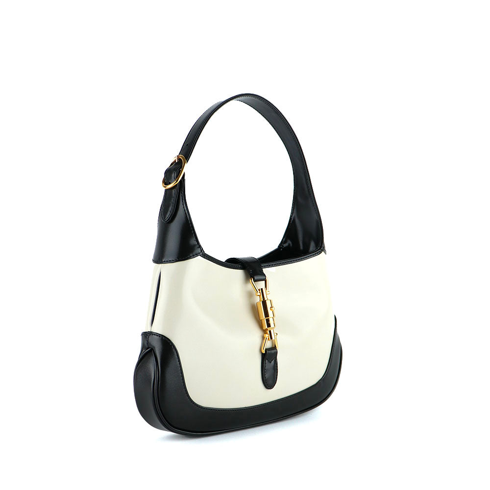 GUCCI - Sac à bandoulière Jackie 1961 petite taille en cuir bicolore