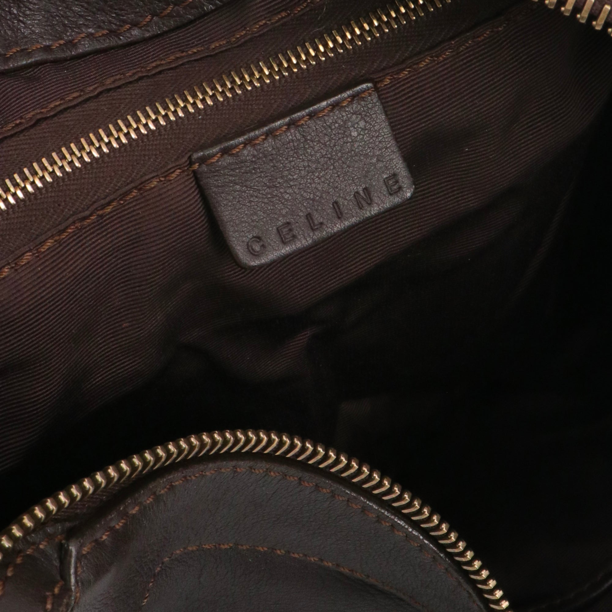 CELINE - Triomphe Shoulder bag in natural calfskin