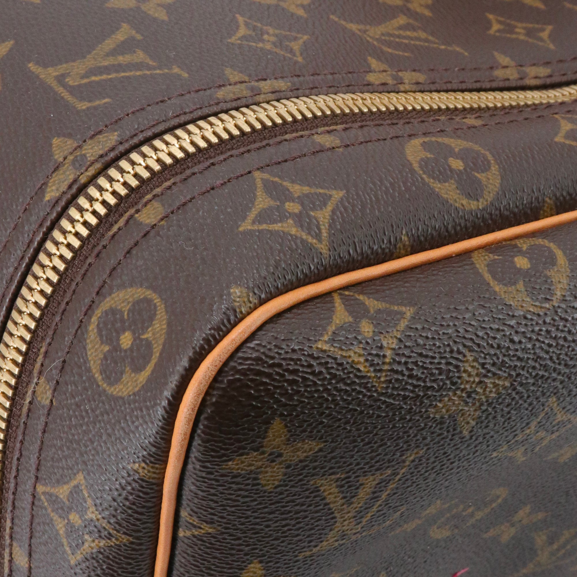 LOUIS VUITTON - Sac de voyage Sirius 55 Louis Vuitton en toile monogrammée vintage