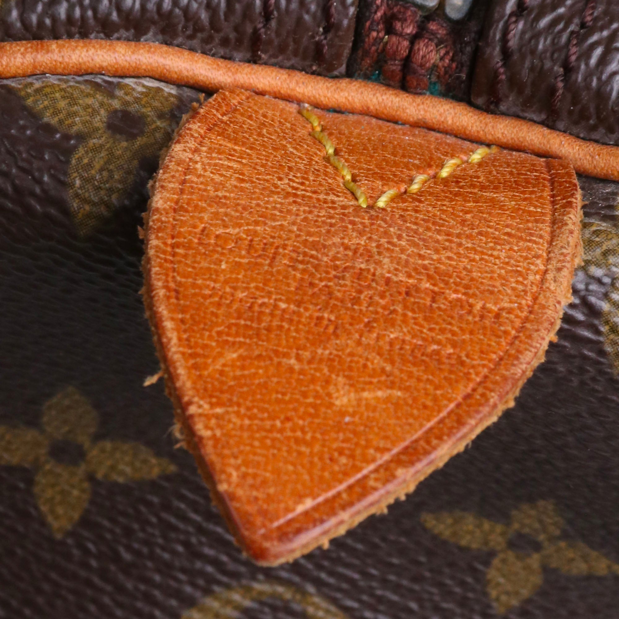 LOUIS VUITTON - Sac à main Speedy 40 Louis Vuitton en toile monogrammée vintage