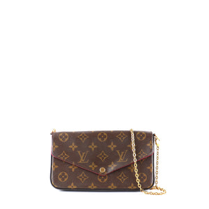 LOUIS VUITTON - Pochette Felicie en toile monogramme