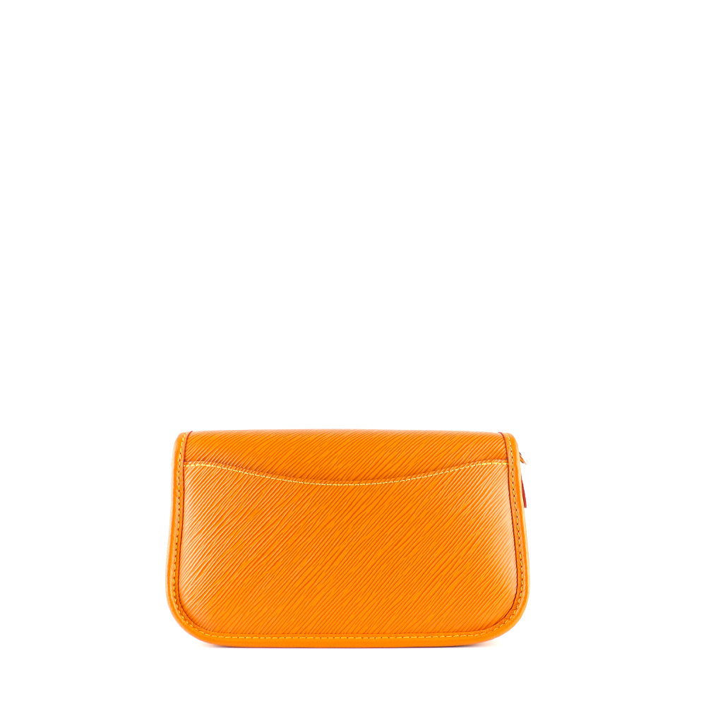 LOUIS VUITTON - Sac à bandoulière Buci en cuir épi marron