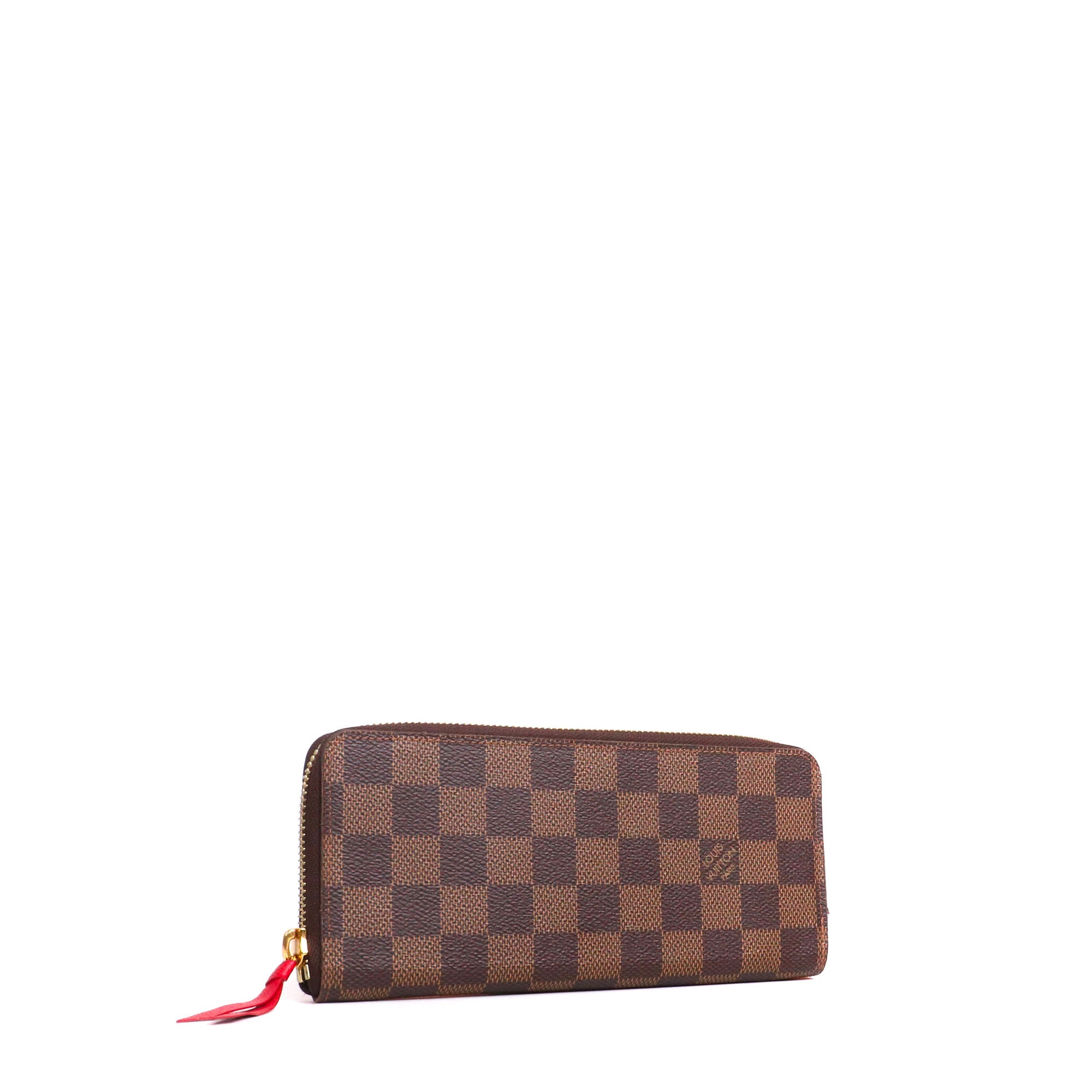 LOUIS VUITTON - Clémence wallet in ebony checkerboard