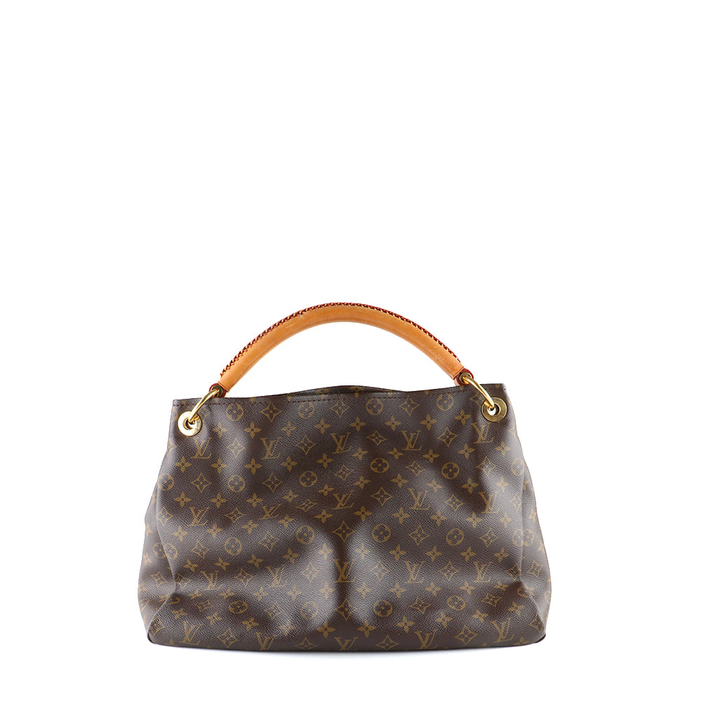 LOUIS VUITTON - Artsy MM tote bag in monogram canvas with shoulder strap