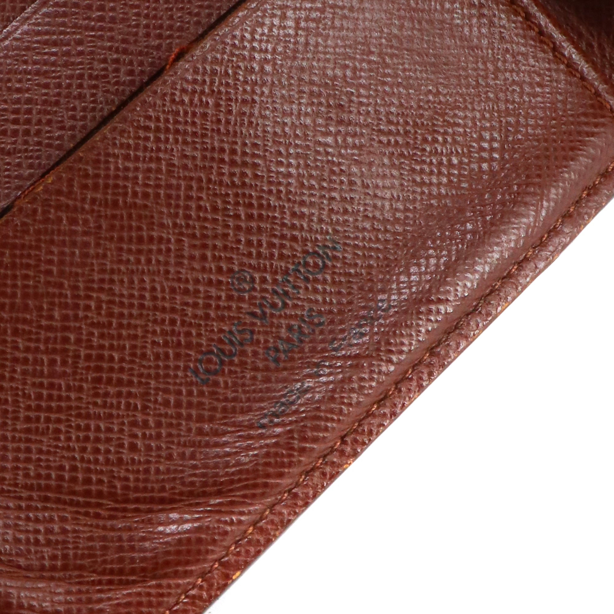 LOUIS VUITTON - Portefeuille Marco Louis Vuitton en toile monogrammée