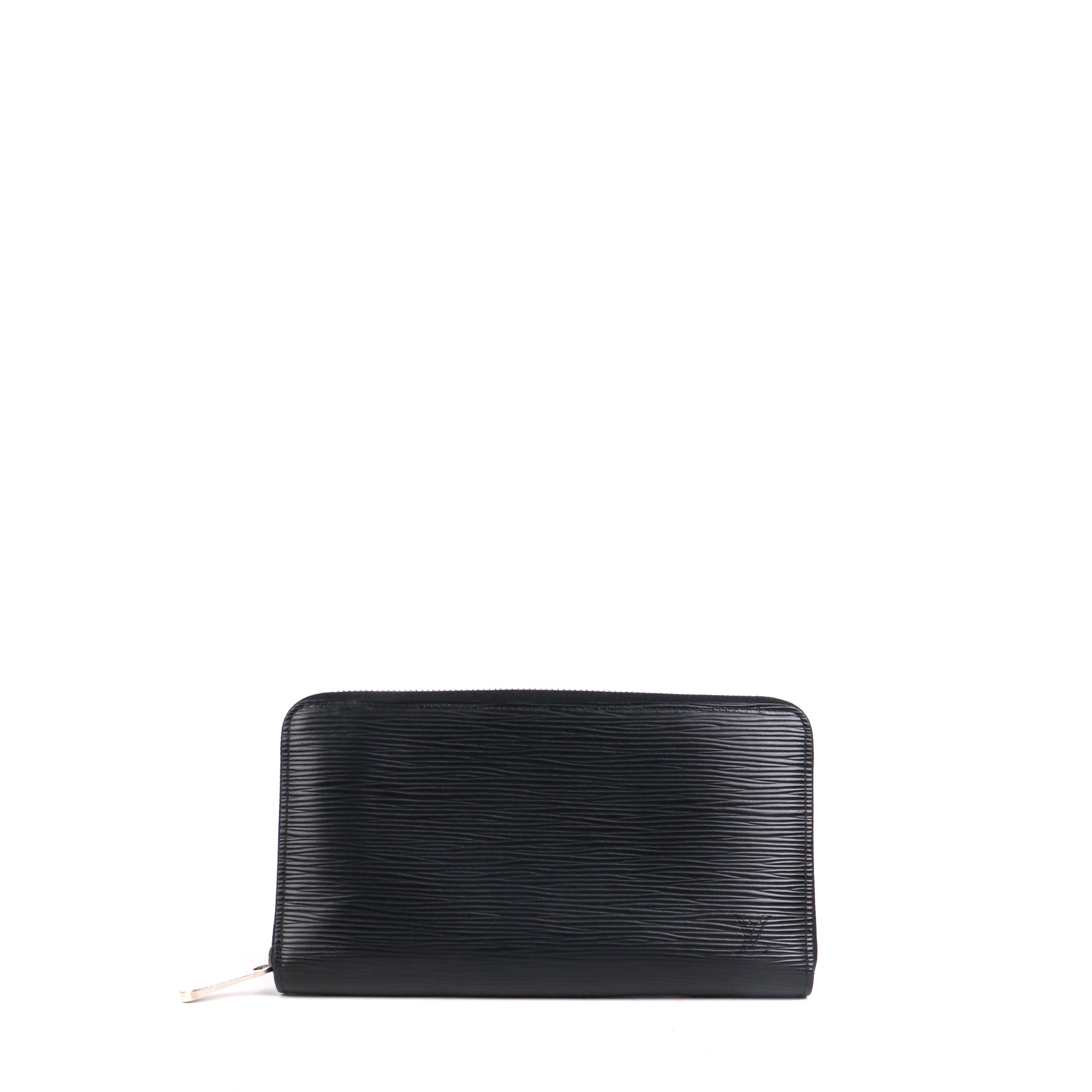 LOUIS VUITTON - Portefeuille Zippy Louis Vuitton en cuir épi noir