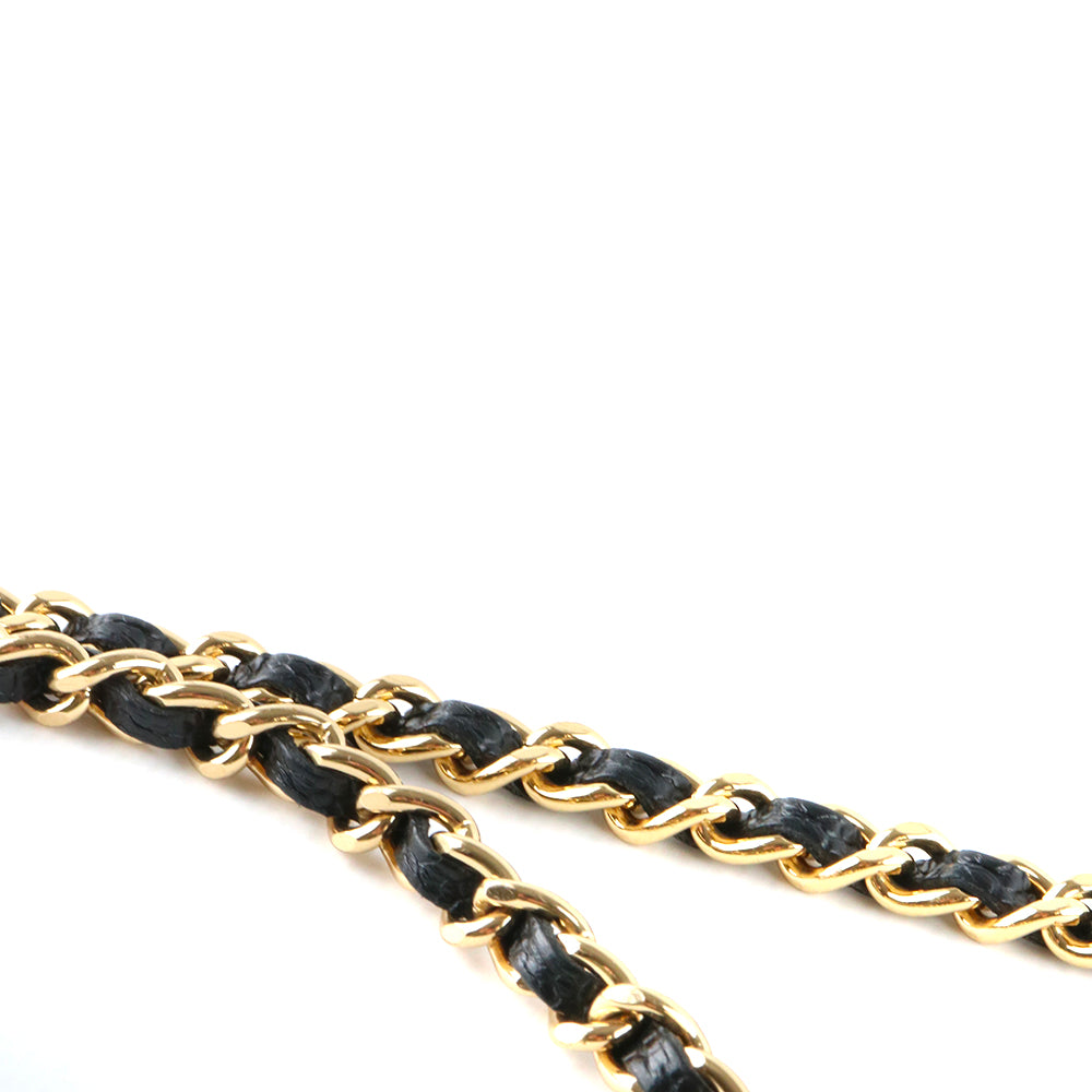 CHANEL - Sac Wallet On Chain Timeless en cuir caviar noir