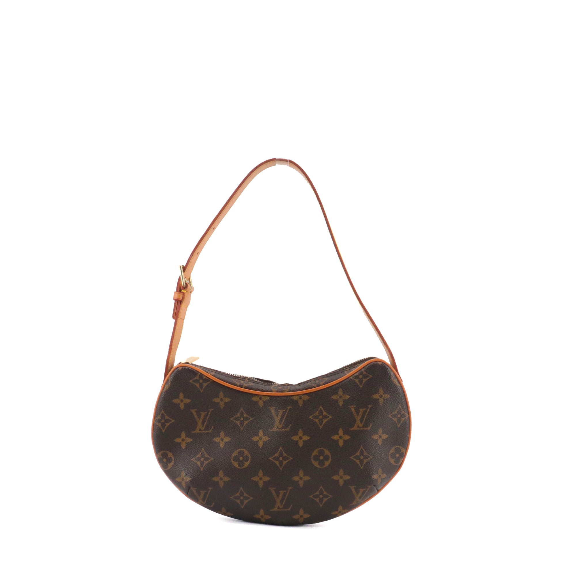 LOUIS VUITTON - NéoNoé shoulder bag in monogram canvas and poppy red leather