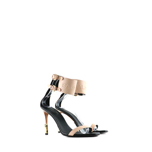 BALMAIN - Escarpins en cuir nude (T38)