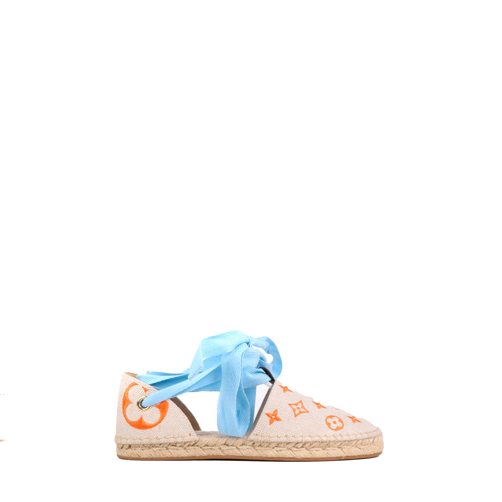 GUCCI - Espadrilles in GG canvas and bees (T36.5)