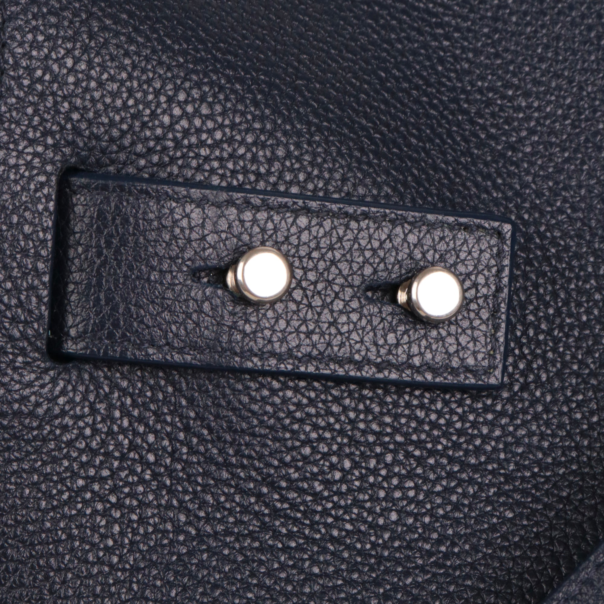 SAINT LAURENT - Nano day bag in gray grained leather