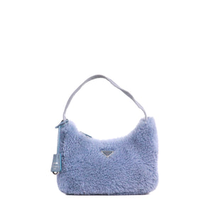 PRADA - Red grained leather shoulder bag