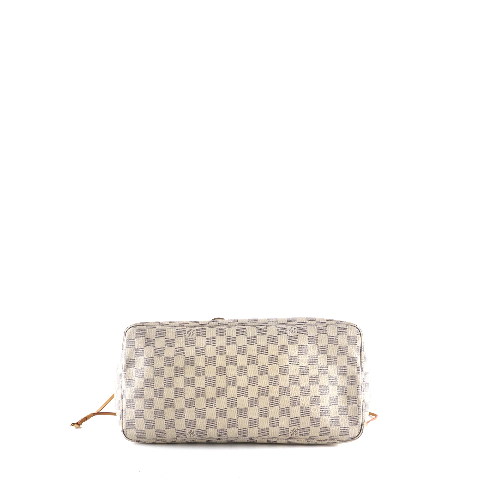 LOUIS VUITTON - Neverfull GM azure checkerboard tote bag