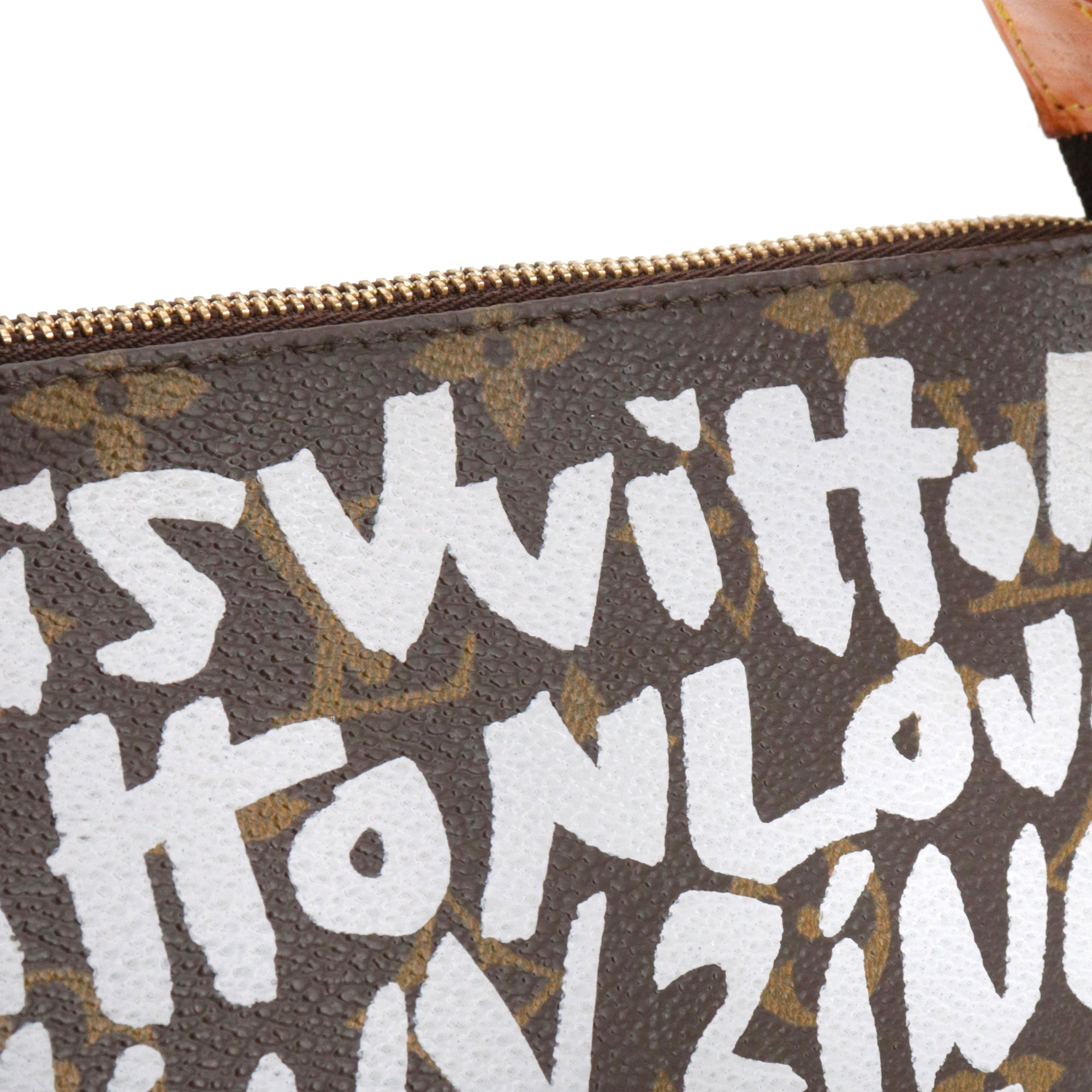 LOUIS VUITTON - Louis Vuitton x Stephen Sprouse Accessories Pouch in Graffiti Monogram Canvas