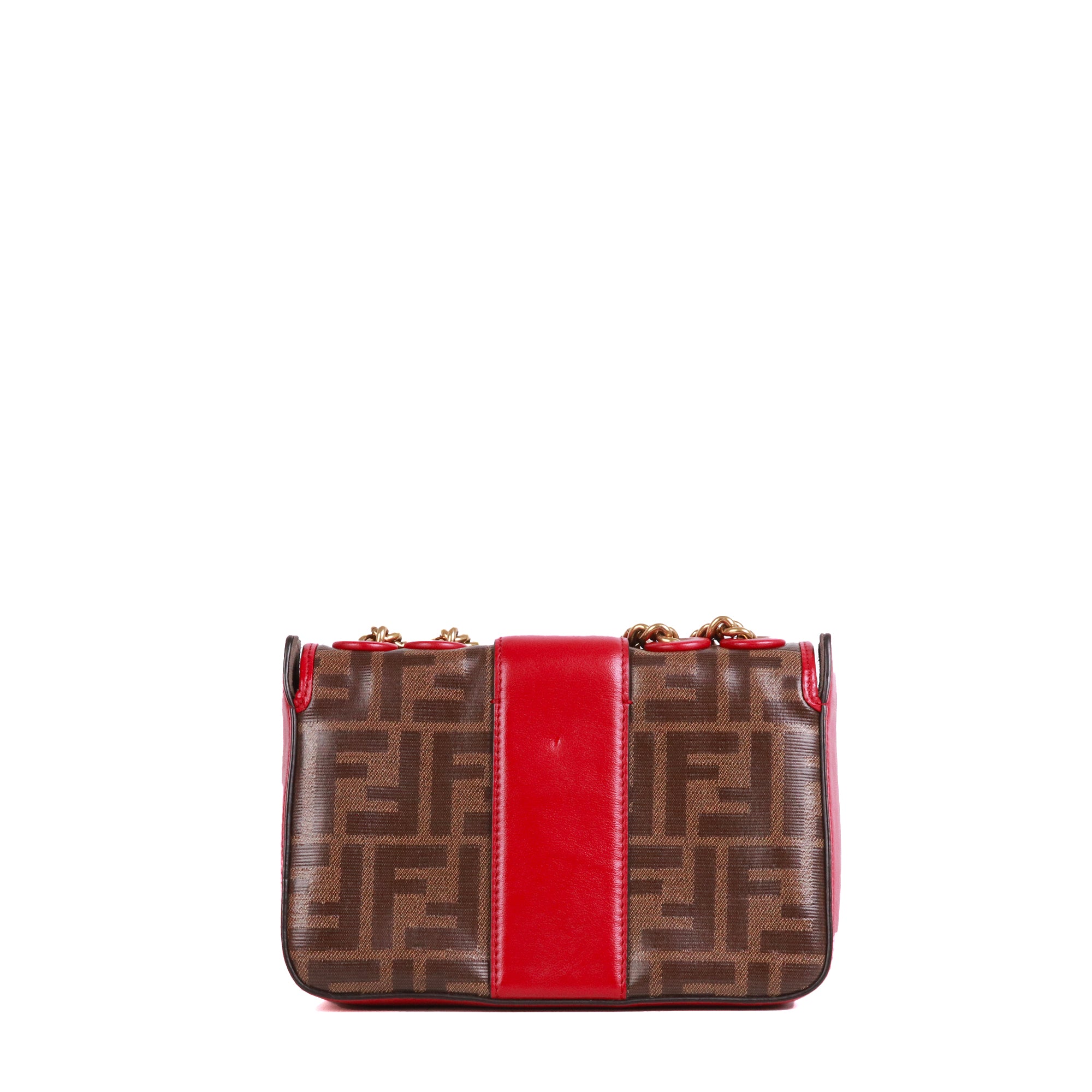 FENDI - By The Way shoulder bag in gray leather