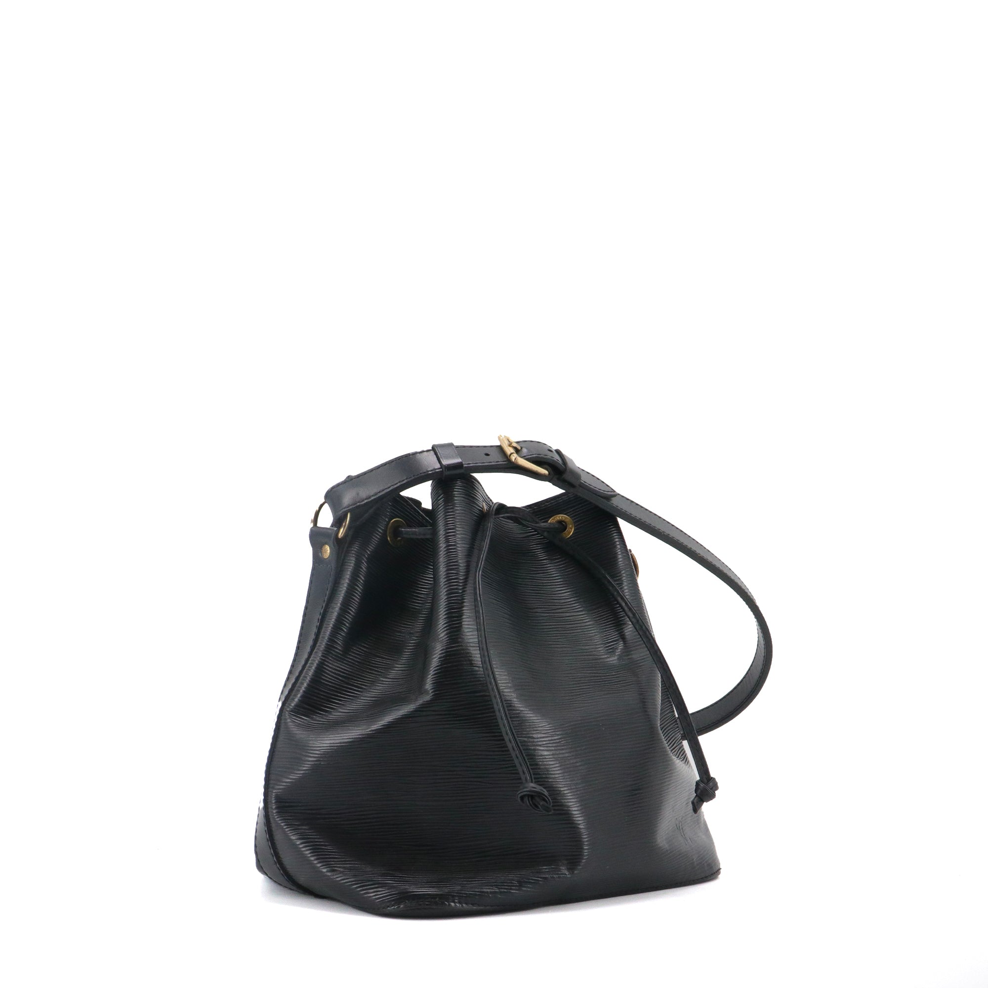 LOUIS VUITTON - NéoNoé shoulder bag in monogram canvas and poppy red leather