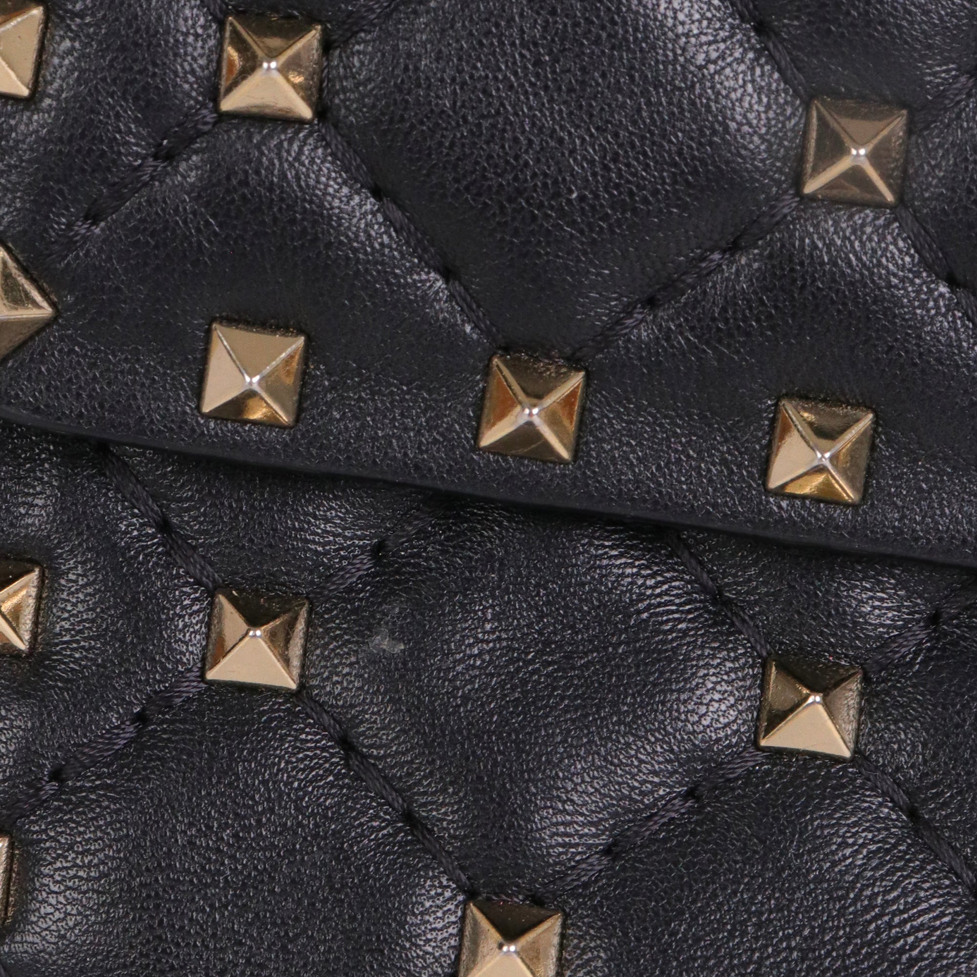 VALENTINO - Rockstud leather tote bag