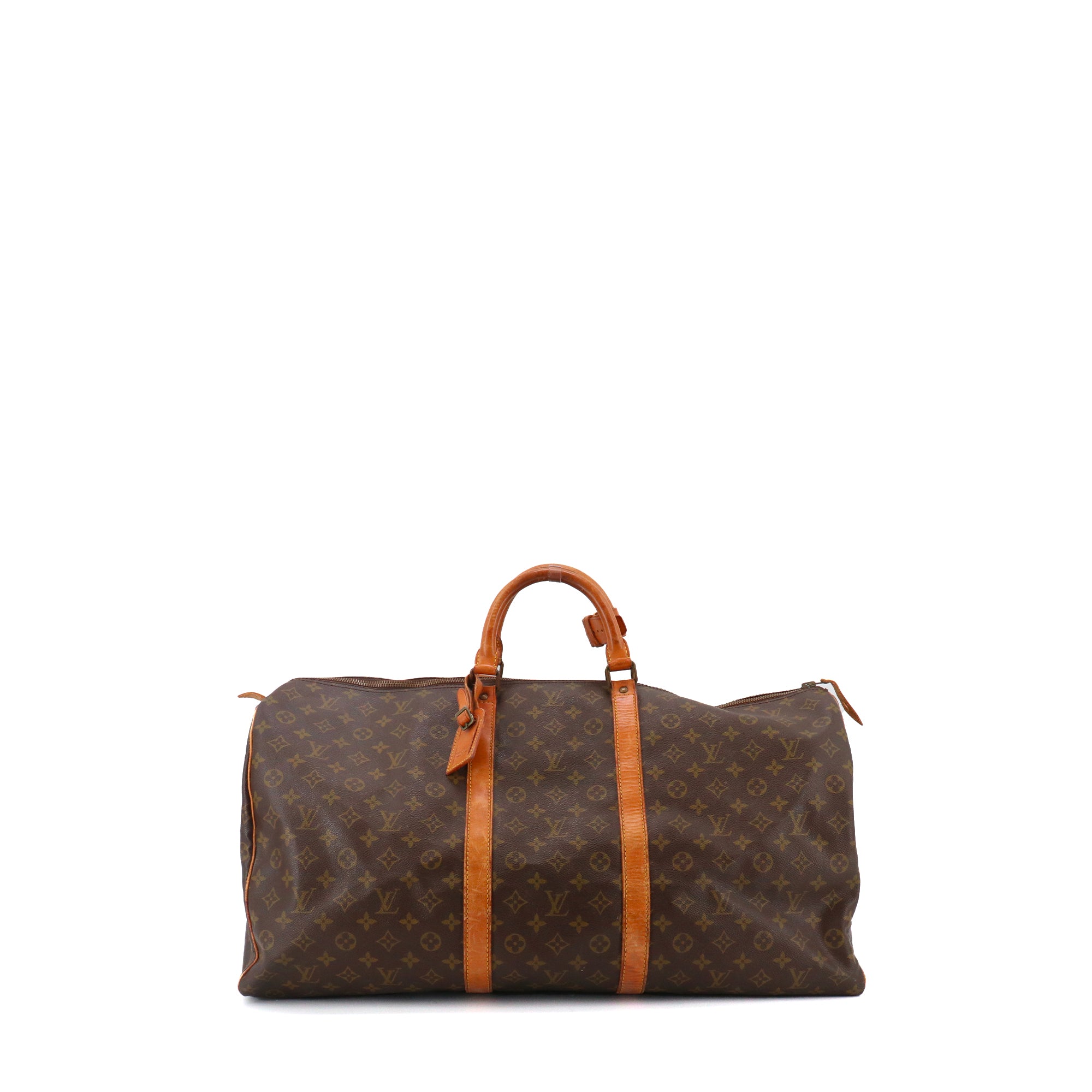 LOUIS VUITTON - Louis Vuitton Keepall 60 travel bag in vintage monogrammed canvas