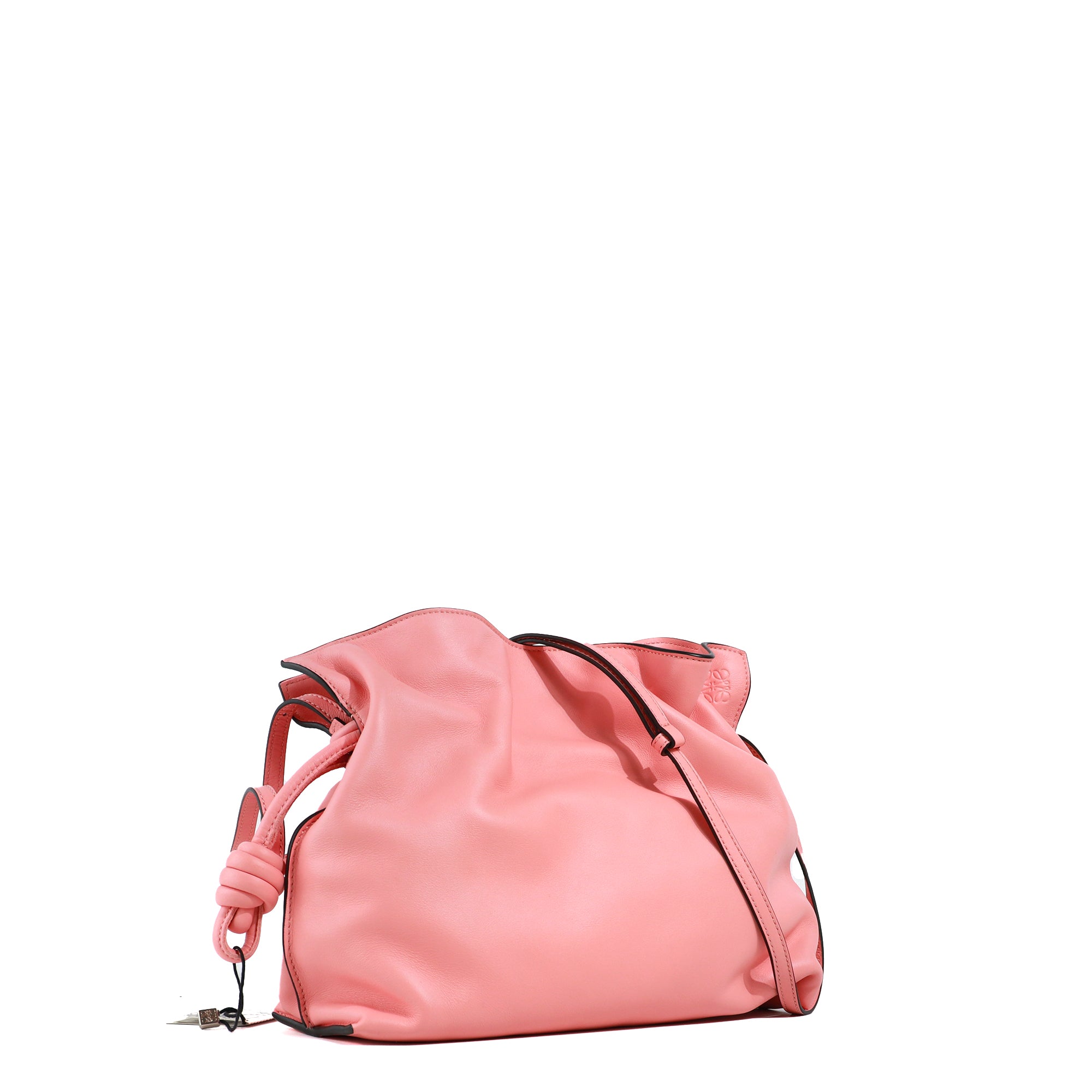 LOEWE - Sac à bandoulière Flamenco Clutch en cuir rose pêche