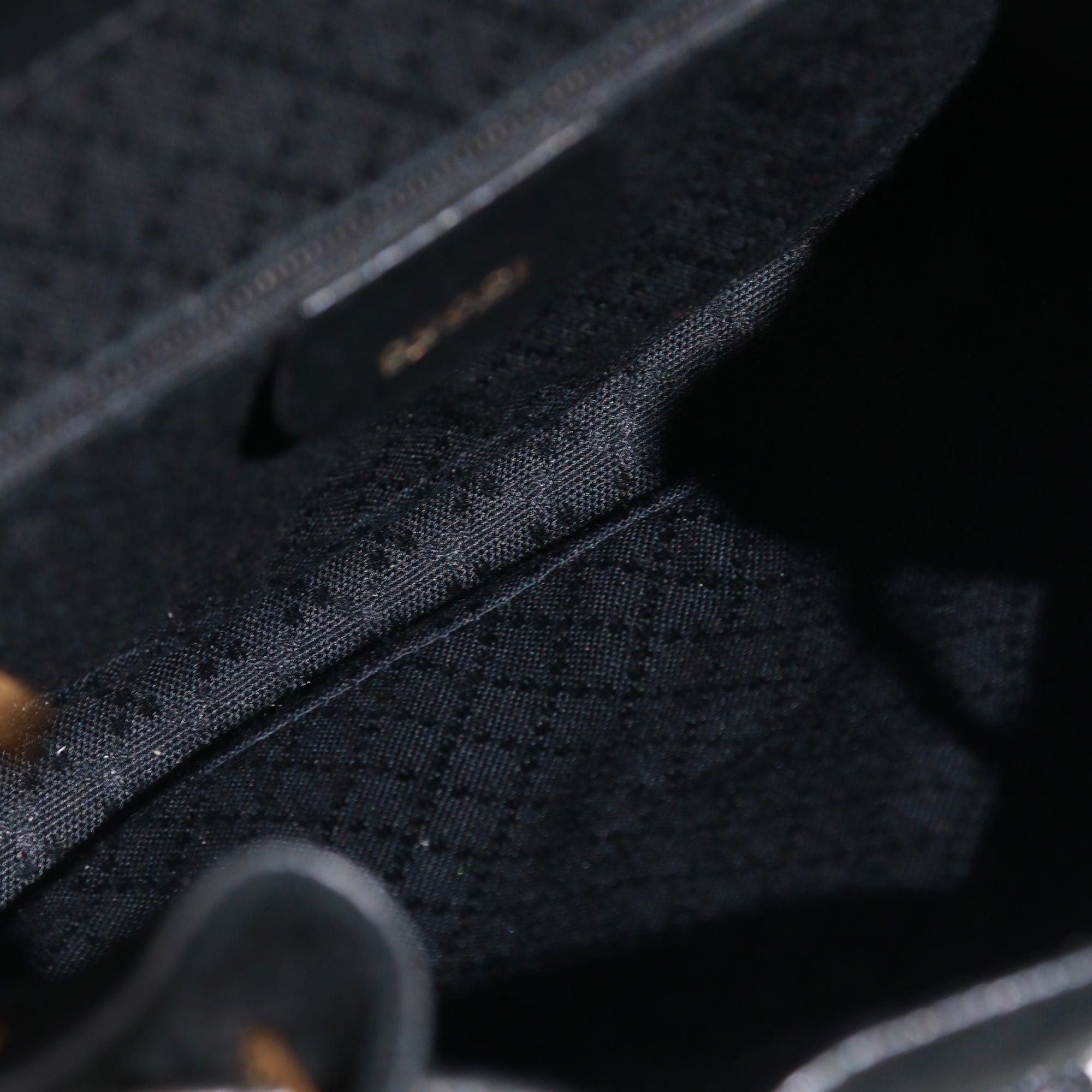 GUCCI - Sac à dos Bamboo Mini en daim et cuir noir