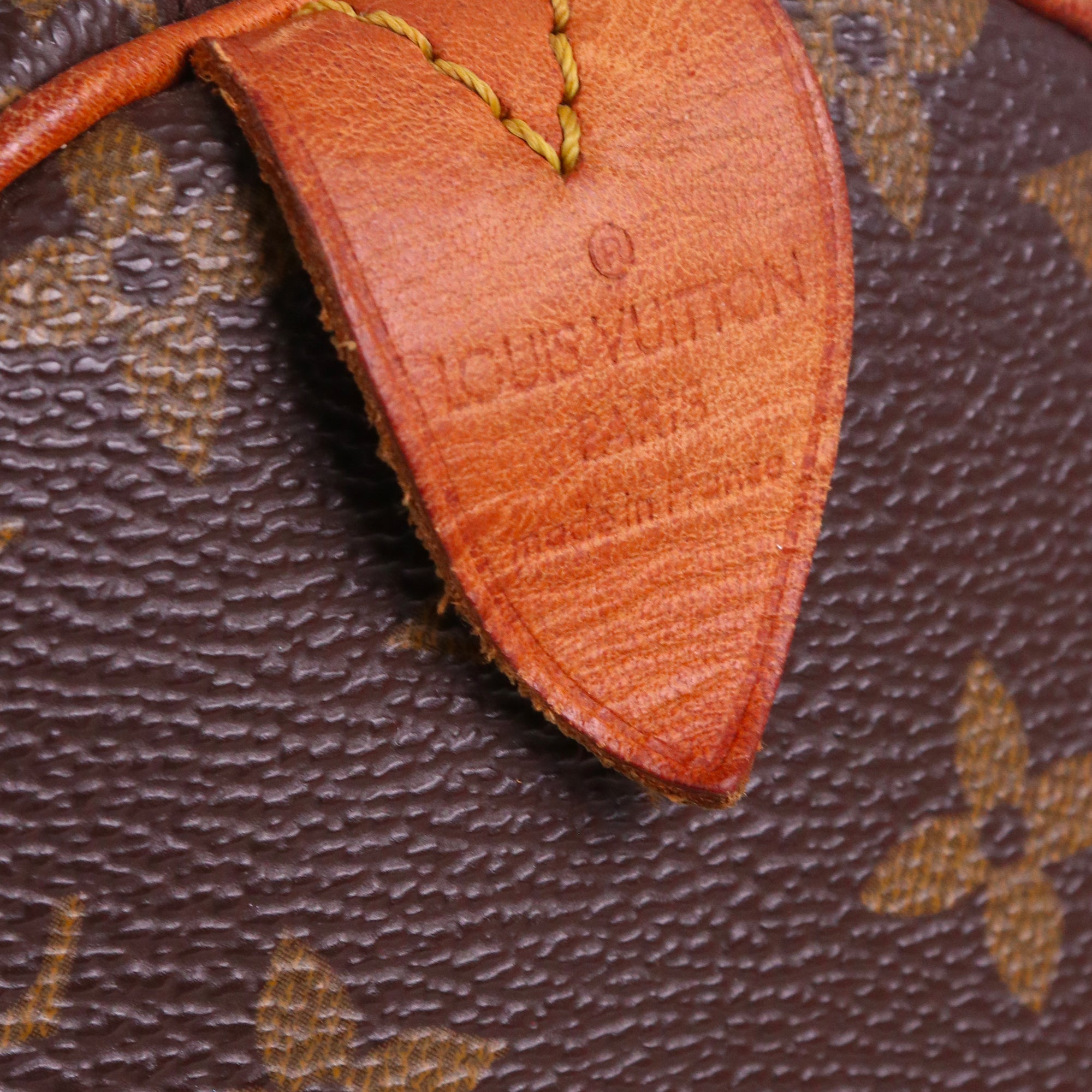 LOUIS VUITTON - Louis Vuitton Speedy 35 shoulder bag in Damier Ébène canvas
