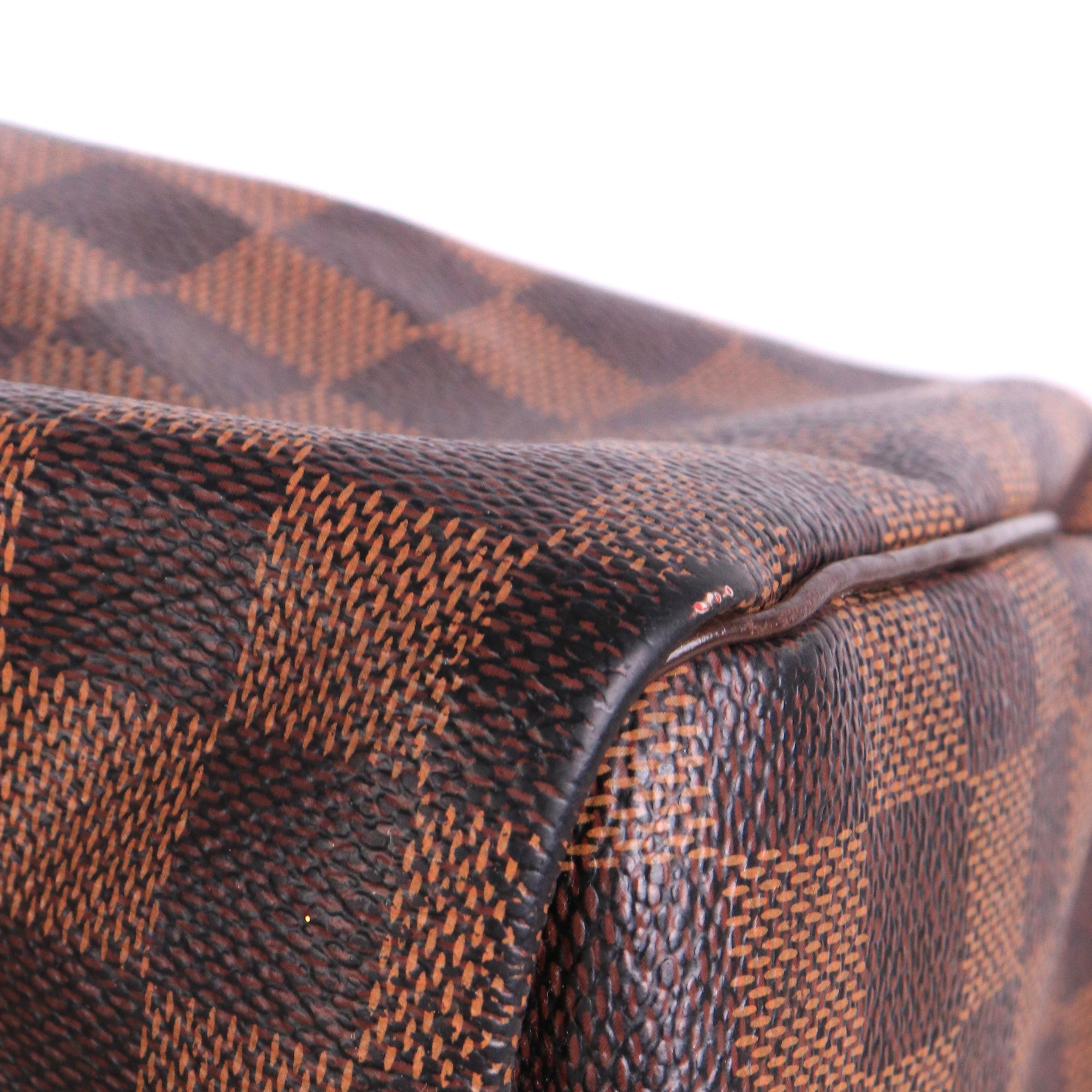 LOUIS VUITTON - Louis Vuitton Speedy 35 shoulder bag in Damier Ébène canvas