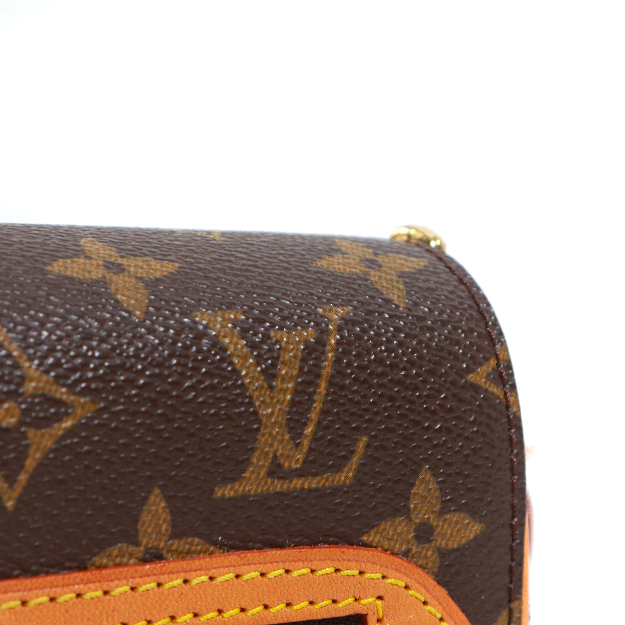 LOUIS VUITTON - Saint Germain Louis Vuitton shoulder bag in monogram canvas and natural leather