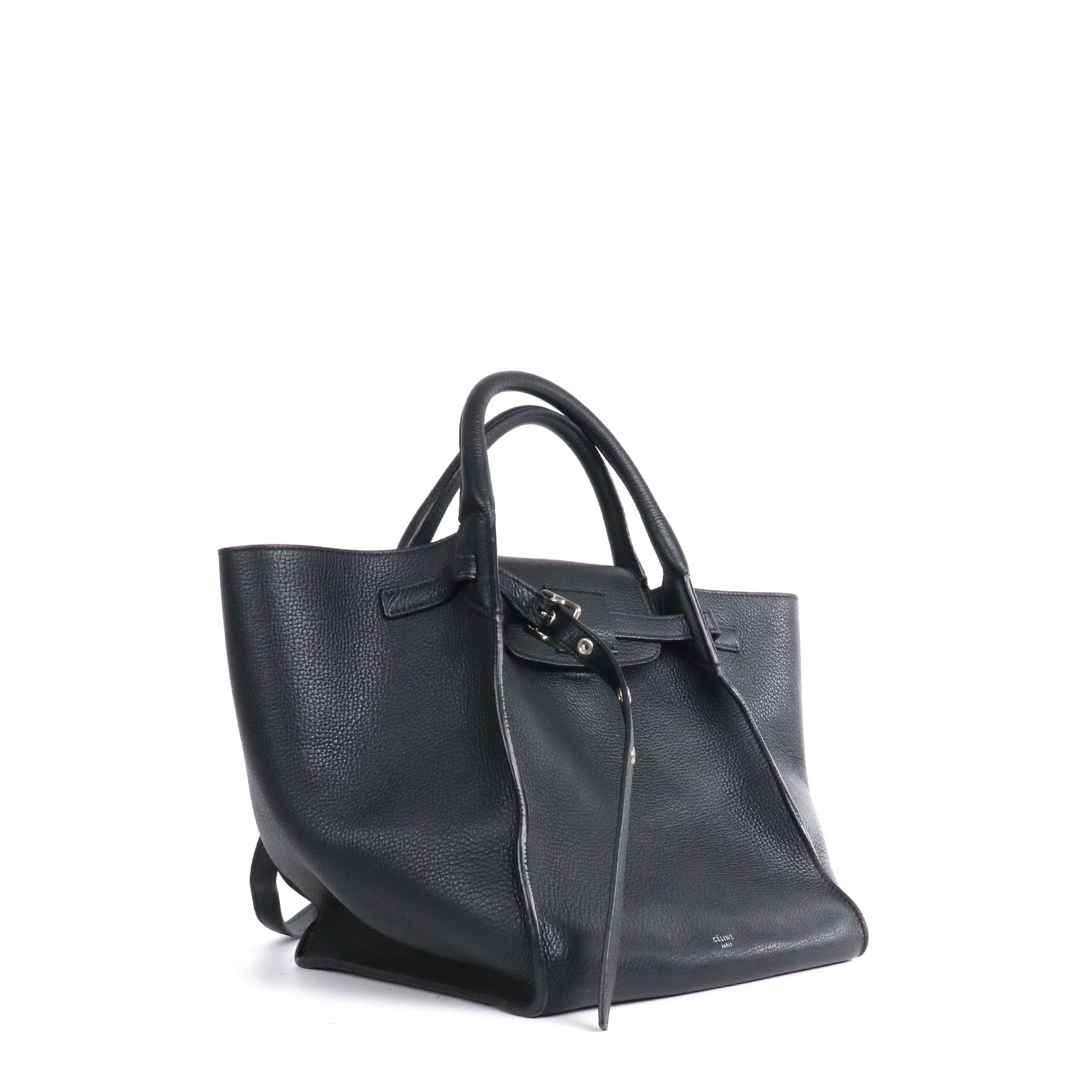 CELINE - Two-tone Luggage handbag