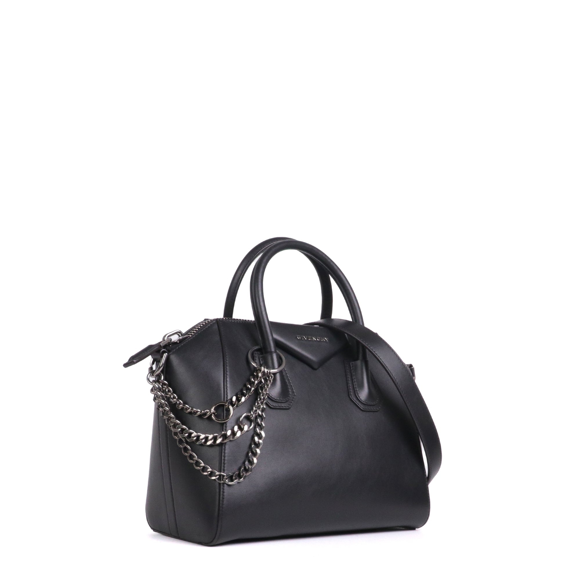 GIVENCHY - Crocodile-embossed leather shoulder bag