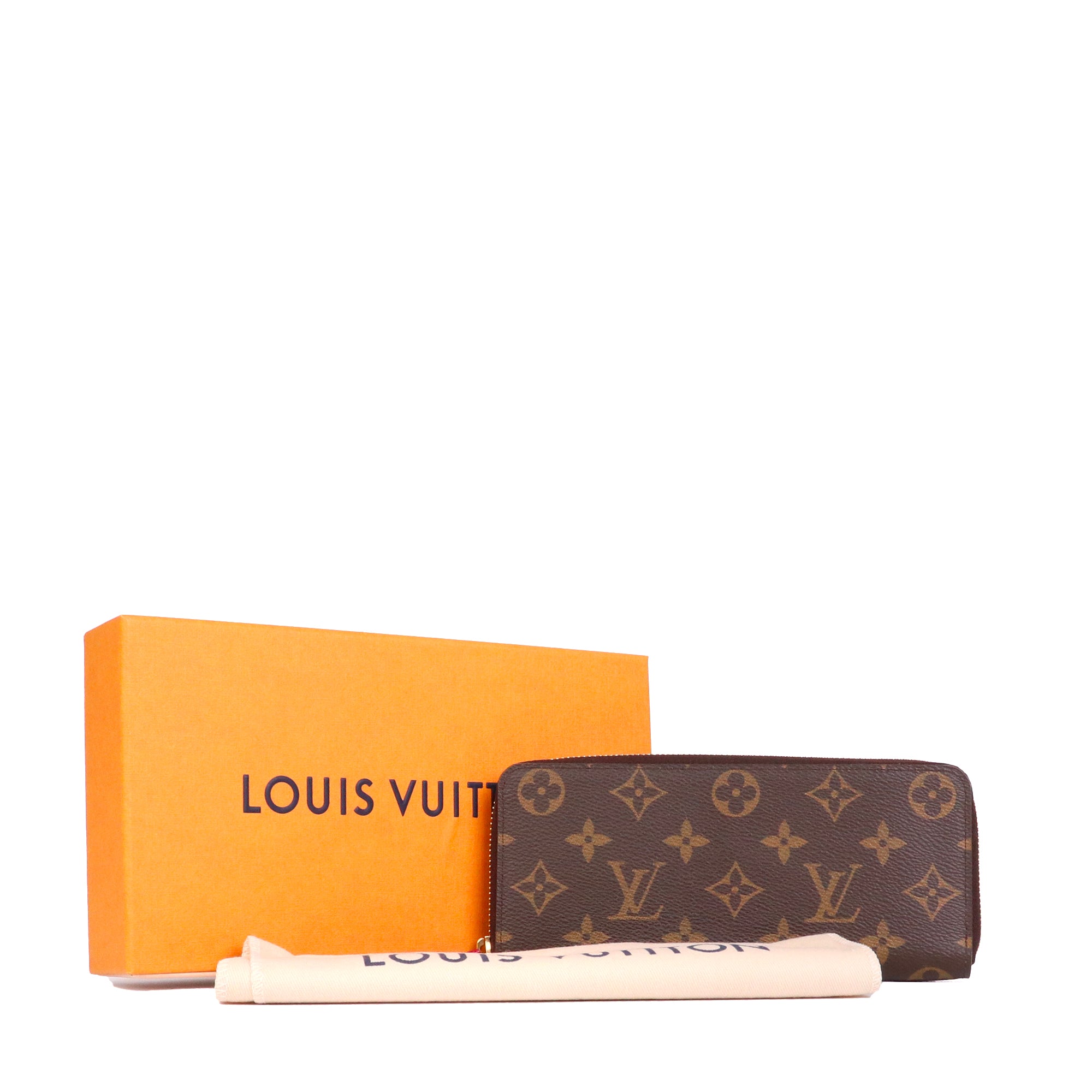 LOUIS VUITTON - Portefeuille Emilie Louis Vuitton en toile monogrammée