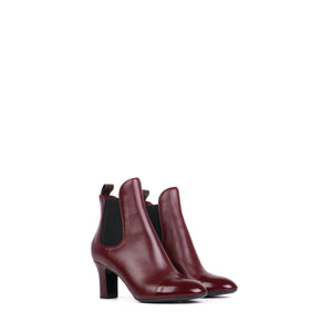 CHANEL - Chanel CC ankle boots in black lambskin (T34.5)